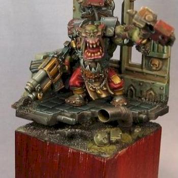 Ork Warboss by baubau