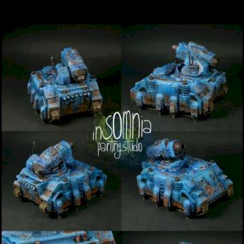 Space Marine Hunter by Insomnia Painting Studio