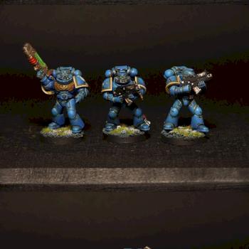 Ultramarine Tactical Squad by Doa