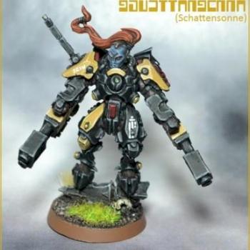Tau Commander Shadowsun / Schattensonne by Morkaj