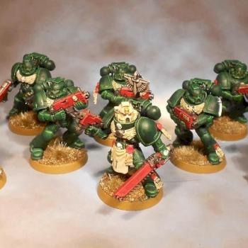 Dark Angels Tactical Squad by dhminiatures