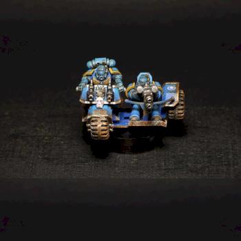 Ultramarines Assault bike by Doa