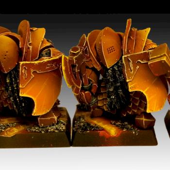 Chaos Dwarf Infernal Guard by Rico