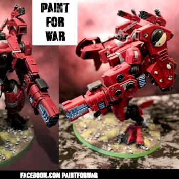 TAU Riptide battlesuit by Wyand