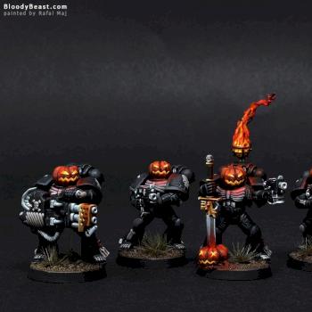 Legion Of The Damned Pumpkin by BloodyBeast.com