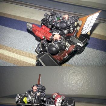 Ravenwing Attack bike by Niexist