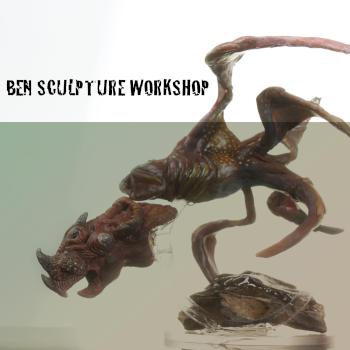 Sea Dragon by bensculpturework