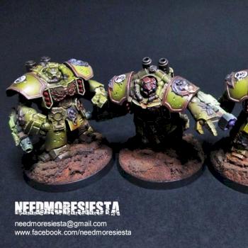 Imperial Fist Centurion Squad by NeedMoreSiesta