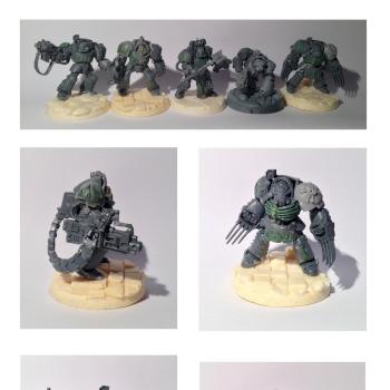Legion Of The Damned Terminator Space Marines by trenchfoot