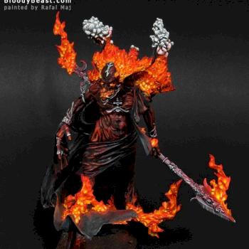 Incarnate Elemental Of Fire by BloodyBeast.com