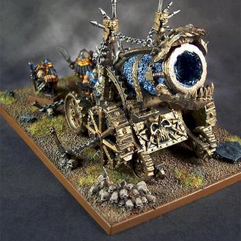 Warriors Of Chaos Hellcannon by tousgeo