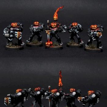 Legion Of The Damned Pumpkin by BloodyBeast.com