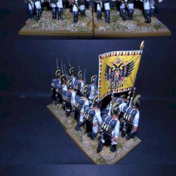 28mm HAND PAINTED - Perry Napoleonic Austrian Line Infantry by dygp2010