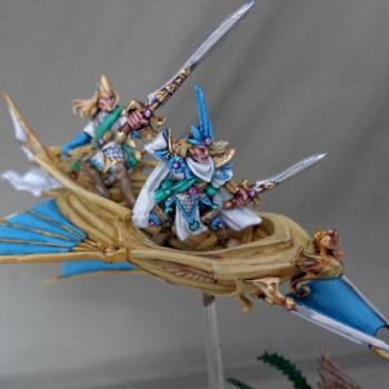 High elf Sea helm in Skycutter (classic Elf ranger model) by w817rogier