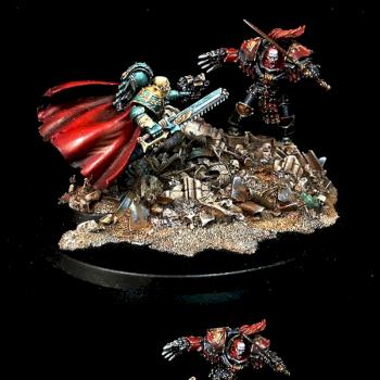 ABADDON AND LOKEN by owl_green