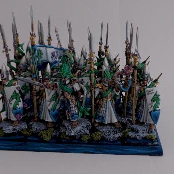 high elf lothern seaguard unit by w817rogier