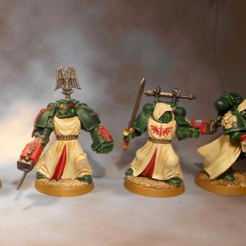 Dark Angels company veterans squad by dhminiatures