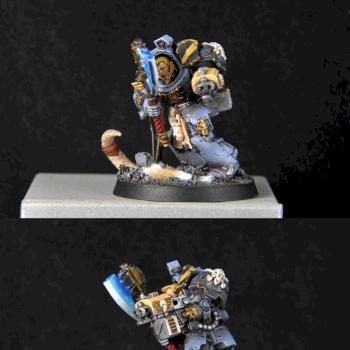 Wolg guard battle leader w. Power Axe by Roadwind