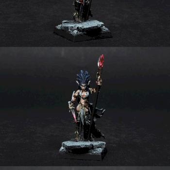 Darkreach Liela Mordollwen Sorceress by BloodyBeast.com