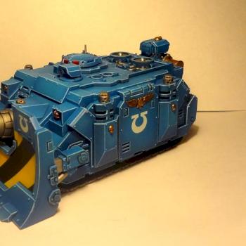 Space Marine Vindicator by Tugi