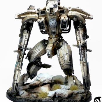 Tau XV107 R'varna Battlesuit by ThirdEyeNuke