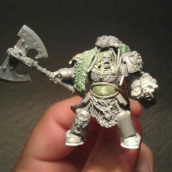 Logan Grimnar WIP by MZGViking
