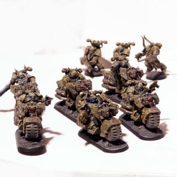 Warhammer 40k Nurgle Themed Chaos Space Marine Army A by clive_is_great