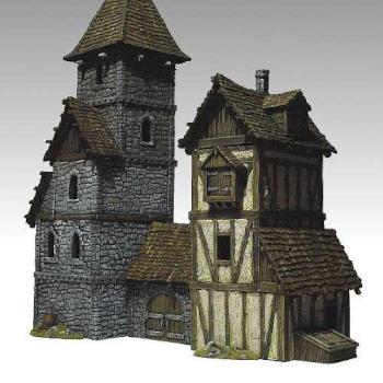 Town Hall, different view by Franklin Zafarelli