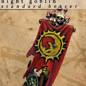 Night Goblin Standard Bearer by JhonnyGoo