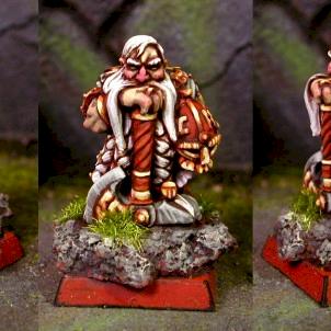 Warhammer Dwarf Lord Orc Slayer by Captainhask
