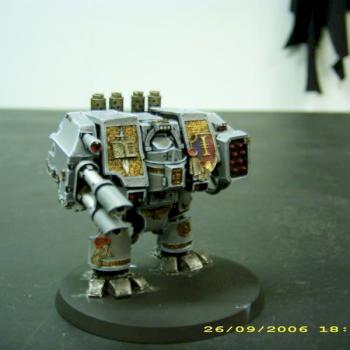 Second Grey Knight Dreadnought by Droplord