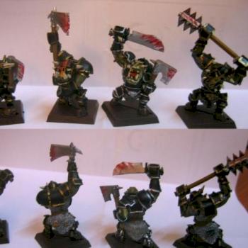 black orcs by Mnyama