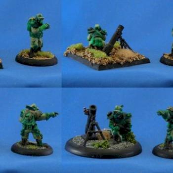 Viridians  Morter commbat crew by Lord Roberts