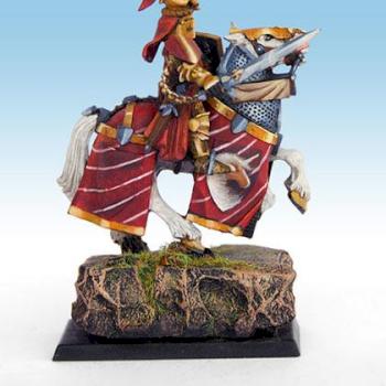 Warhammer Bretonnia Mounted Hero General by rene