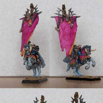 Slaanesh Armystandardbearer by Son of the Dragon