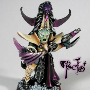 Dark Eldar Lord. Comandante Eldar Oscuro by BetoZgz