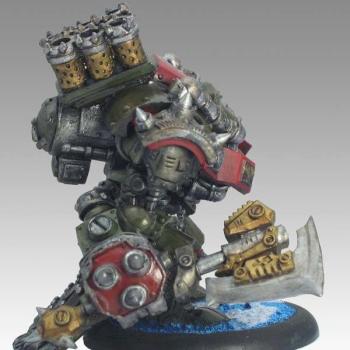 Khador Karchev the Terrible by illuminatijack