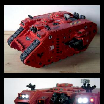 BA Landraider with LEDs by ZeBert