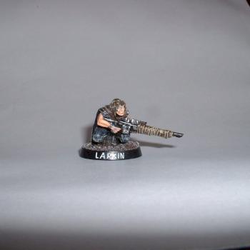 Imperial Guard Sniper 'Larkin' by Droplord