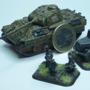 Panther, Opel Blizt and grenadiers -Flames of war- by Blom