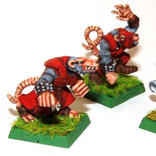 4 skavens 4 bloodbowl by Kal Woiner