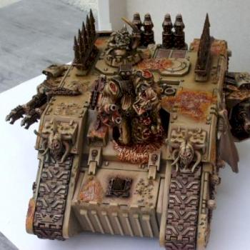 land raider nurgle by hubyonekenobi