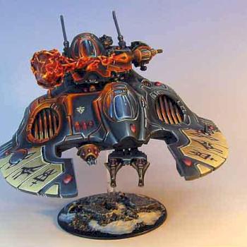 Eldar Ulthwe Fire Prism Oblique view by Wappellious