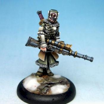 Khador Widowmaker Captain by pulper