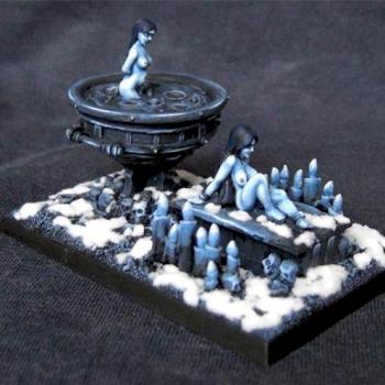 Dark Elf Cauldron of Blood: Underworld Style by FlorianKnoll