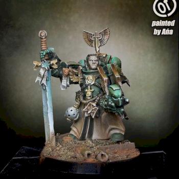 Dark Angels space marine by Ana