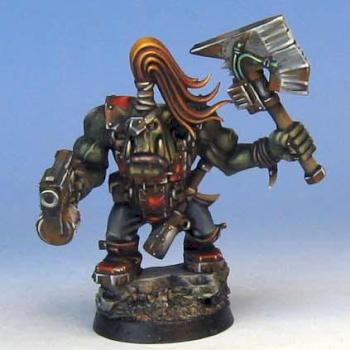 Warhammer 40k ork nob contest winner by Wappellious