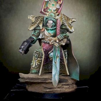 Dark Angels space marine by Ana