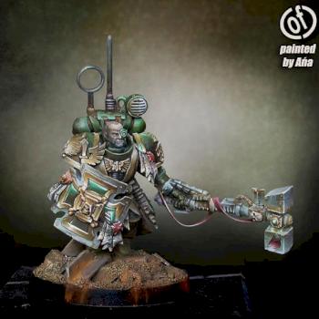 Dark Angels space marine by Ana