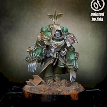 Dark Angels space marine by Ana